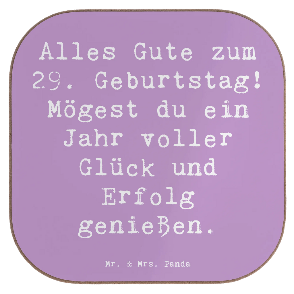 Square coaster Saying Alles Gute zum 29. Geburtstag! Mögest du ein Jahr voller Glück und Erfolg genießen. Bierdeckel, Glasuntersetzer, Holzuntersetzer, Untersetzer Design, Untersetzer aus Holz, Korkuntersetzer, Untersetzer, Untersetzer für Gläser, Untersetzer Gläser, Untersetzer Holz, Tassen Untersetzer, Getränkeuntersetzer, Geburtstag, Geburtstagsgeschenk, Geschenk