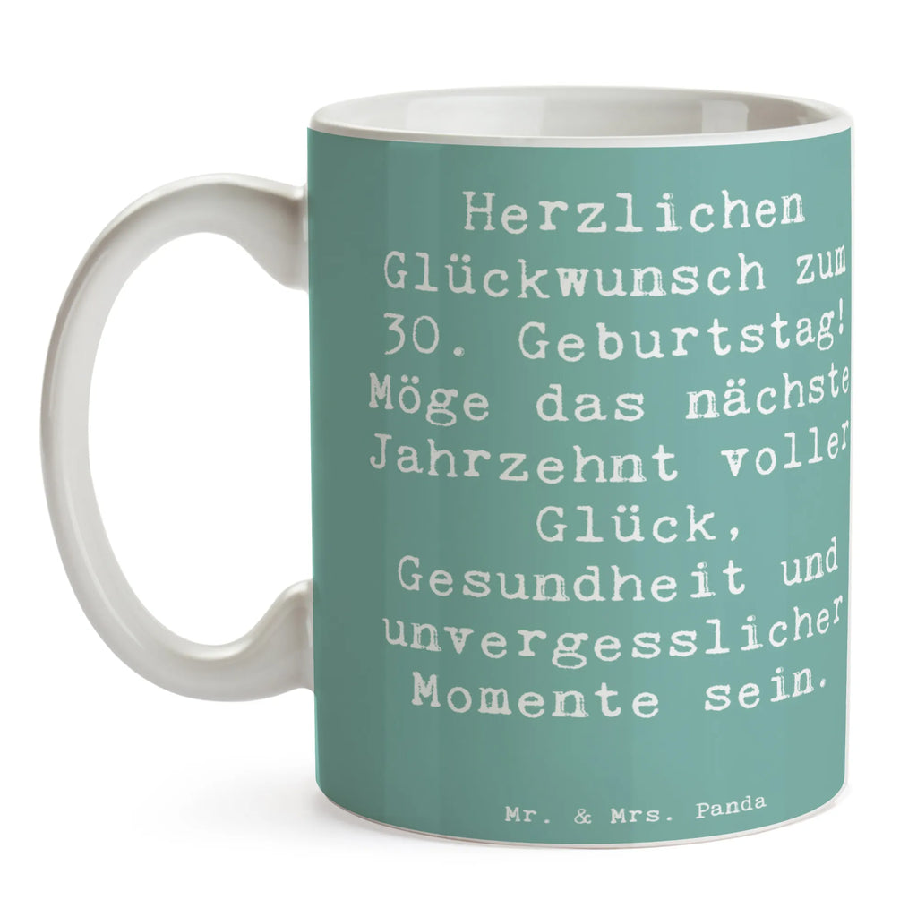 Tasse Spruch 30. Geburtstag Feier Keramiktasse, Tasse, Kaffeetasse, Porzellantasse, Bürotasse, Tasse mit Motiven, Geschenktasse, Teetasse, Tasse mit Zitaten, Geburtstag, Geburtstagsgeschenk, Geschenk