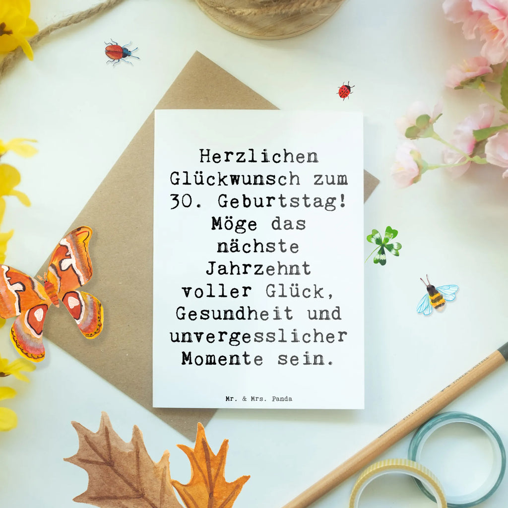Grußkarte Spruch 30. Geburtstag Feier Geburtstagskarte, Klappkarte, Hochzeitskarte, Karte, Grußkarte, Ansichtskarten, Glückwunschkarte, Einladungskarte, Geburtstag, Geburtstagsgeschenk, Geschenk