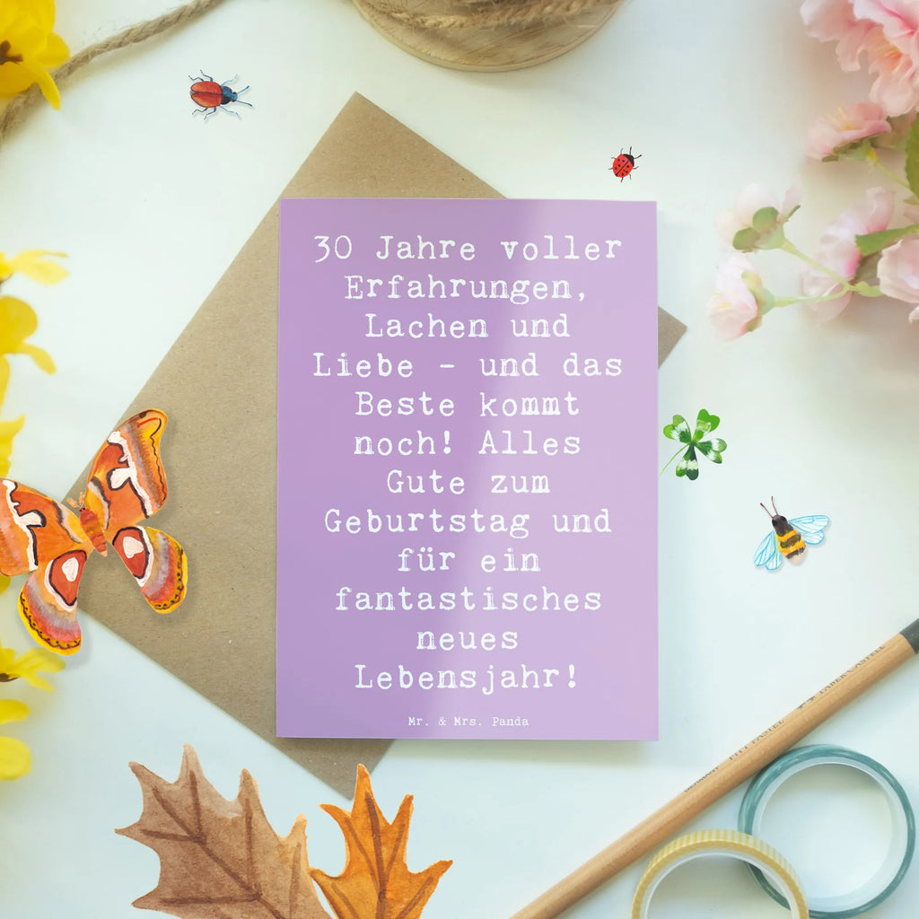 Grußkarte Spruch 30. Geburtstag Hochzeitskarte, Klappkarte, Glückwunschkarte, Geburtstagskarte, Ansichtskarten, Grußkarte, Karte, Einladungskarte, Geburtstag, Geburtstagsgeschenk, Geschenk