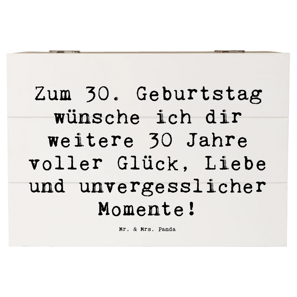 Holzkiste Spruch 30. Geburtstag Glück Holzkiste, Geschenkdose, Dekokiste, Schatulle, Erinnerungskiste, Geschenkbox, Aufbewahrungsbox, XXL, Truhe, Schatzkiste, Kiste, Erinnerungsbox, Geburtstag, Geburtstagsgeschenk, Geschenk