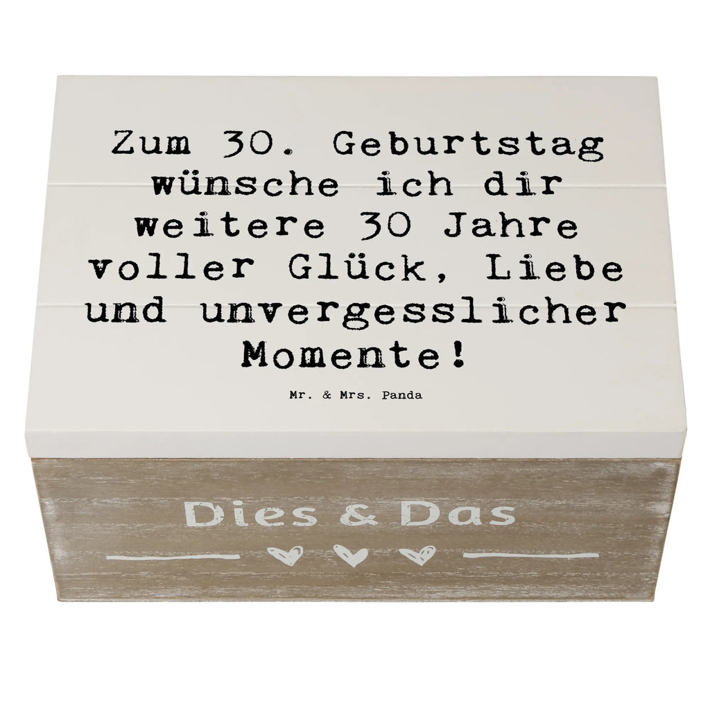 Holzkiste Spruch 30. Geburtstag Glück Holzkiste, Geschenkdose, Dekokiste, Schatulle, Erinnerungskiste, Geschenkbox, Aufbewahrungsbox, XXL, Truhe, Schatzkiste, Kiste, Erinnerungsbox, Geburtstag, Geburtstagsgeschenk, Geschenk