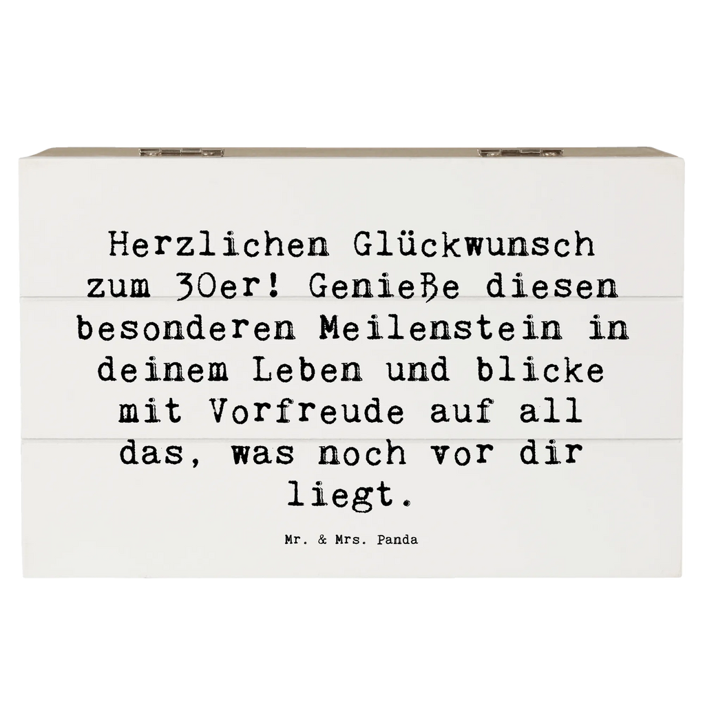 Holzkiste Spruch 30. Geburtstag Dekokiste, Truhe, Aufbewahrungsbox, Holzkiste, Erinnerungsbox, XXL, Schatulle, Geschenkbox, Erinnerungskiste, Kiste, Schatzkiste, Geschenkdose, Geburtstag, Geburtstagsgeschenk, Geschenk