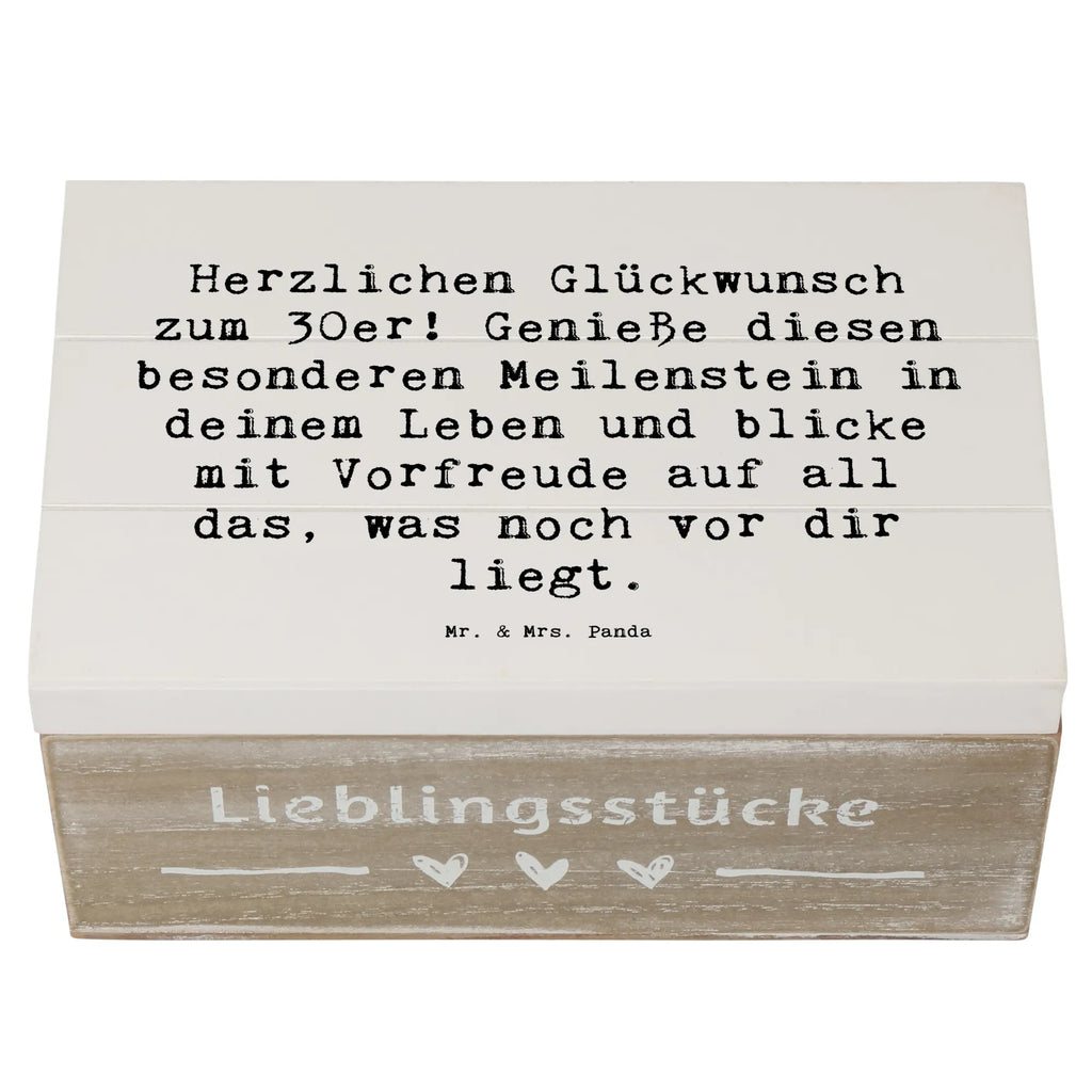 Holzkiste Spruch 30. Geburtstag Dekokiste, Truhe, Aufbewahrungsbox, Holzkiste, Erinnerungsbox, XXL, Schatulle, Geschenkbox, Erinnerungskiste, Kiste, Schatzkiste, Geschenkdose, Geburtstag, Geburtstagsgeschenk, Geschenk