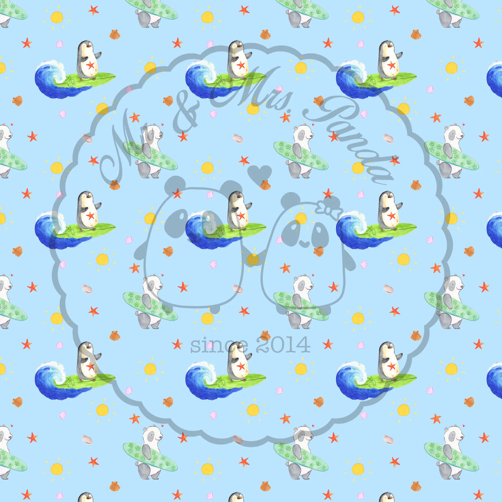 Sherpa cuddly blanket Penguin surfer Pinguin, Portugal, Urlaub, Hawaii, Wellen, surfen, Surfer, Wellen reiten, Pinguine