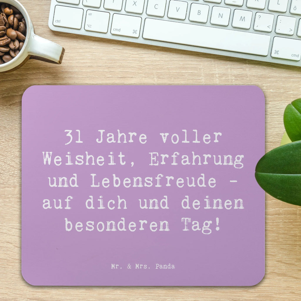 Mauspad Spruch 31. Geburtstag Weisheit Arbeitszimmer, Mausunterlage, Computer zubehör, Einzigartiges Mauspad, PC Zubehör, Mauspad Büro, Mauspad, Büroausstattung, Designer Mauspad, Mousepad, Geburtstag, Geburtstagsgeschenk, Geschenk