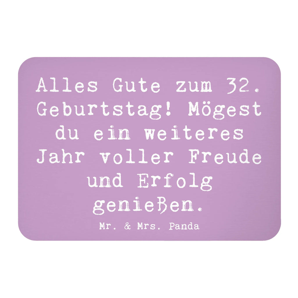 Magnet Spruch 32. Geburtstag Dekomagnet, Kühlschrankmagnet, Souvenir Magnet, Kühlschrank Dekoration, Whiteboard Magnet, Notiz Magnet, Pinnwandmagnet, Motivmagnete, Geburtstag, Geburtstagsgeschenk, Geschenk