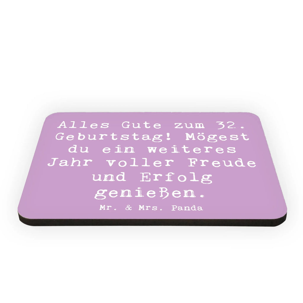 Magnet Spruch 32. Geburtstag Dekomagnet, Kühlschrankmagnet, Souvenir Magnet, Kühlschrank Dekoration, Whiteboard Magnet, Notiz Magnet, Pinnwandmagnet, Motivmagnete, Geburtstag, Geburtstagsgeschenk, Geschenk