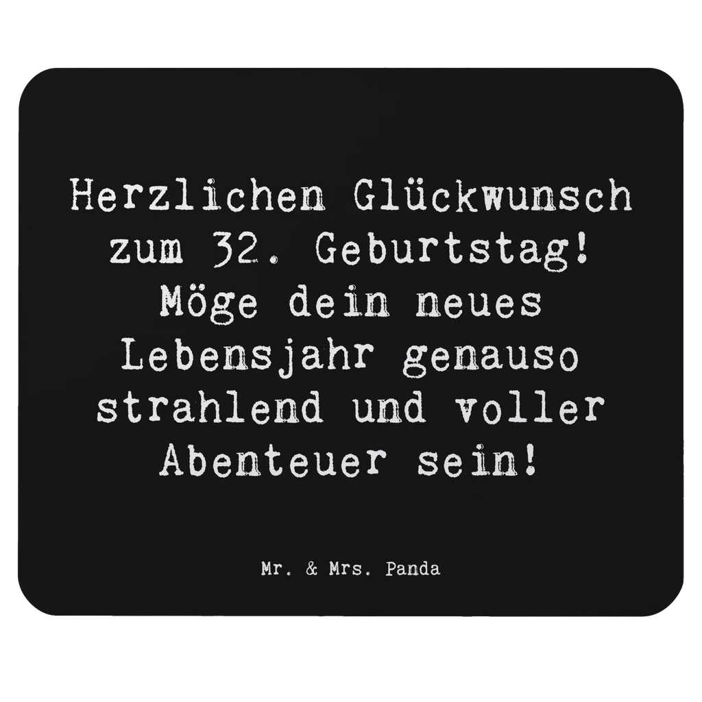 Mauspad Spruch 32. Geburtstag Abenteuer Arbeitszimmer, Mauspad, Computer zubehör, Designer Mauspad, Einzigartiges Mauspad, PC Zubehör, Mauspad Büro, Mousepad, Mausunterlage, Büroausstattung, Geburtstag, Geburtstagsgeschenk, Geschenk