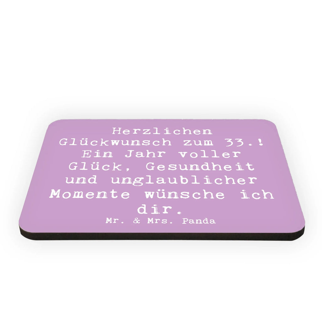 Magnet Spruch 33. Geburtstag Wünsche Souvenir Magnet, Motivmagnete, Dekomagnet, Kühlschrankmagnet, Kühlschrank Dekoration, Pinnwandmagnet, Whiteboard Magnet, Notiz Magnet, Geburtstag, Geburtstagsgeschenk, Geschenk