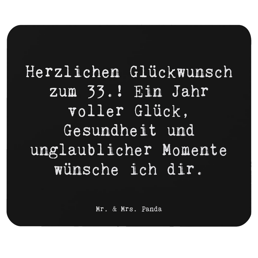Mouse mat Saying Herzlichen Glückwunsch zum 33.! Ein Jahr voller Glück, Gesundheit und unglaublicher Momente wünsche ich dir. Mauspad, Arbeitszimmer, Mousepad, Computer zubehör, PC Zubehör, Mauspad Büro, Designer Mauspad, Einzigartiges Mauspad, Mausunterlage, Büroausstattung, Geburtstag, Geburtstagsgeschenk, Geschenk