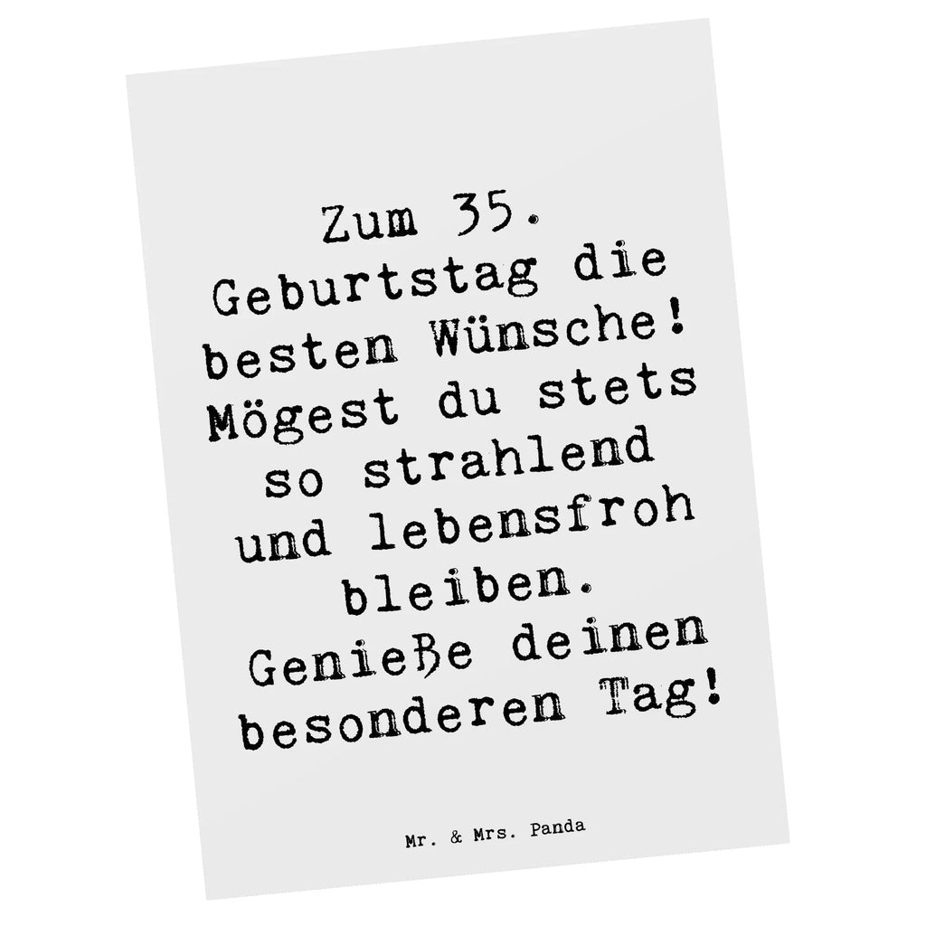 Postkarte Spruch 35. Geburtstag Glückwünsche Einladung Geburtstag, Geschenkkarte, Einladungskarte, Einladung, Dankeskarte, Geburtstagskarte, Karte, Ansichtskarten, Einladungskarten Geburtstag, Postkarte, Grußkarte, Ansichtskarte, Geburtstag, Geburtstagsgeschenk, Geschenk