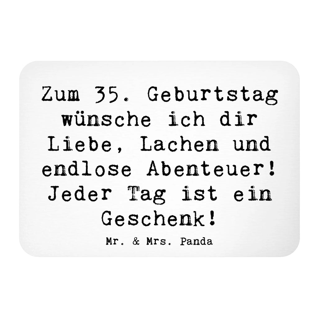 Magnet Spruch 35. Geburtstag Kühlschrank Dekoration, Notiz Magnet, Souvenir Magnet, Kühlschrankmagnet, Motivmagnete, Whiteboard Magnet, Dekomagnet, Pinnwandmagnet, Geburtstag, Geburtstagsgeschenk, Geschenk