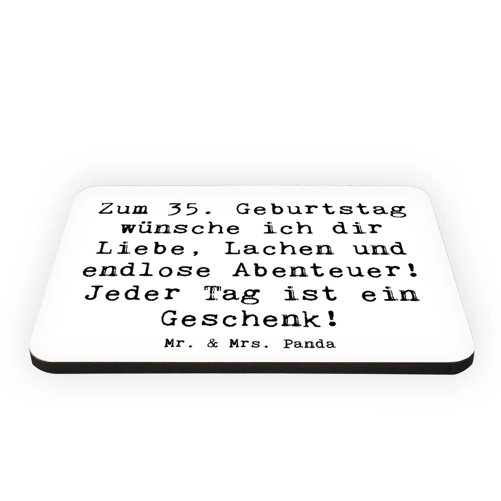 Magnet Spruch 35. Geburtstag Kühlschrank Dekoration, Notiz Magnet, Souvenir Magnet, Kühlschrankmagnet, Motivmagnete, Whiteboard Magnet, Dekomagnet, Pinnwandmagnet, Geburtstag, Geburtstagsgeschenk, Geschenk