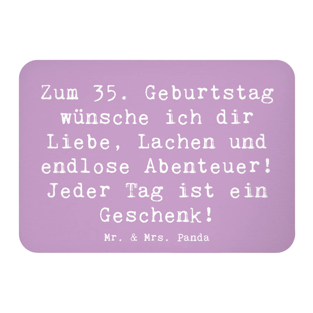 Magnet Spruch 35. Geburtstag Kühlschrank Dekoration, Notiz Magnet, Souvenir Magnet, Kühlschrankmagnet, Motivmagnete, Whiteboard Magnet, Dekomagnet, Pinnwandmagnet, Geburtstag, Geburtstagsgeschenk, Geschenk