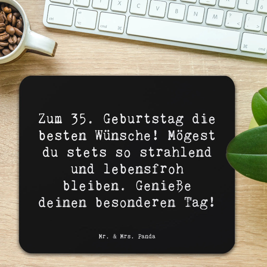 Mauspad Spruch 35. Geburtstag Glückwünsche Designer Mauspad, Einzigartiges Mauspad, Mausunterlage, Arbeitszimmer, Mousepad, Büroausstattung, Computer zubehör, Mauspad, Mauspad Büro, PC Zubehör, Geburtstag, Geburtstagsgeschenk, Geschenk