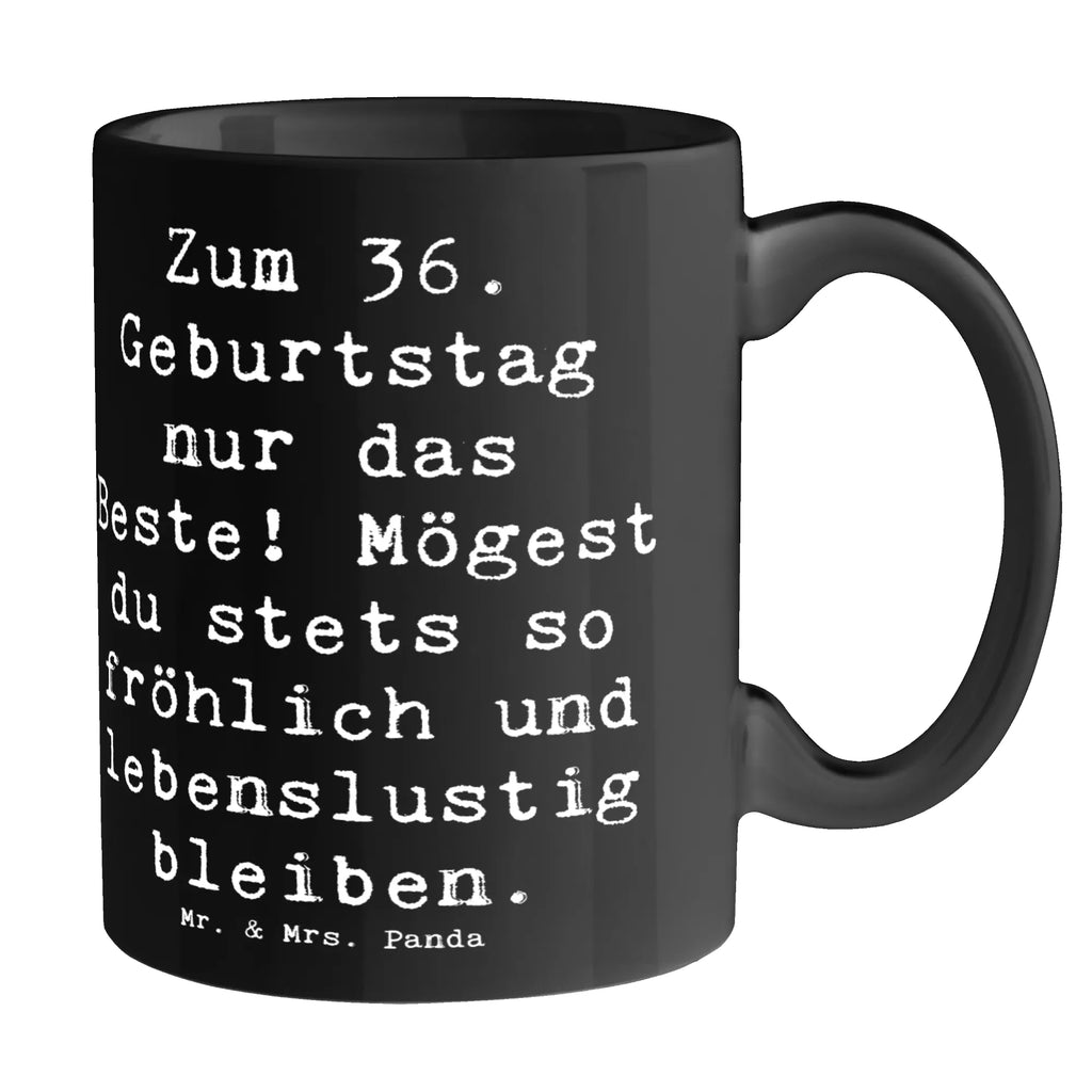 Tasse Spruch 36. Geburtstag Porzellantasse, Tasse mit Motiven, Teetasse, Bürotasse, Kaffeetasse, Tasse, Geschenktasse, Tasse mit Zitaten, Keramiktasse, Geburtstag, Geburtstagsgeschenk, Geschenk