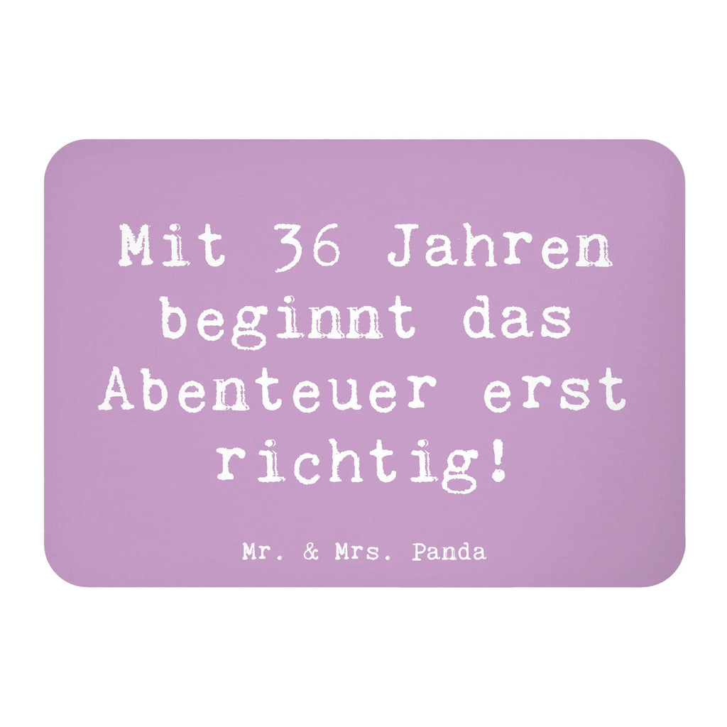 Magnet Spruch 36. Geburtstag Abenteuer Souvenir Magnet, Pinnwandmagnet, Kühlschrank Dekoration, Kühlschrankmagnet, Whiteboard Magnet, Motivmagnete, Dekomagnet, Notiz Magnet, Geburtstag, Geburtstagsgeschenk, Geschenk
