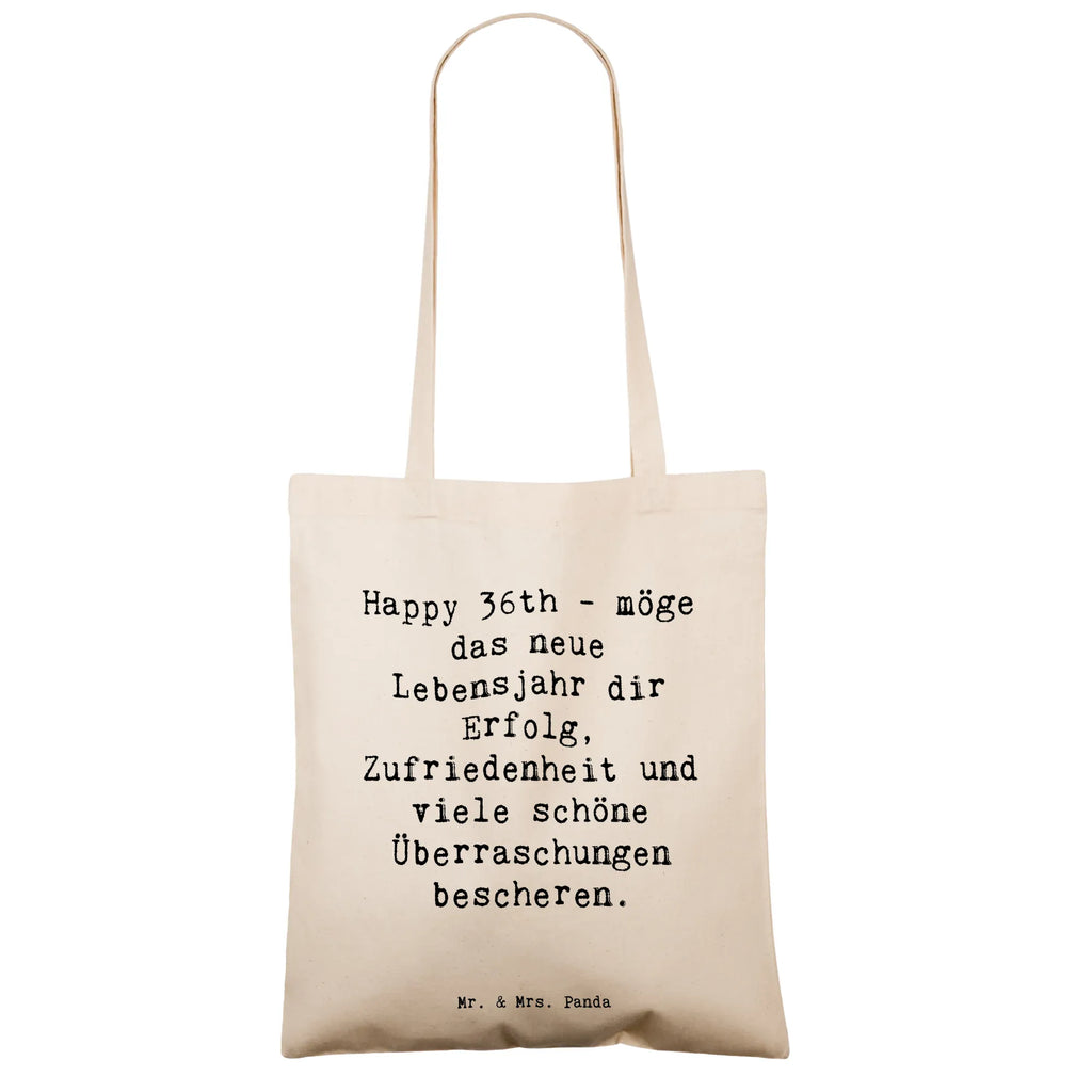 Tragetasche Spruch 36. Geburtstag Segen Beuteltasche, Beutel, Einkaufstasche, Jutebeutel, Stoffbeutel, Tasche, Shopper, Umhängetasche, Strandtasche, Schultertasche, Stofftasche, Tragetasche, Badetasche, Jutetasche, Einkaufstüte, Laptoptasche, Geburtstag, Geburtstagsgeschenk, Geschenk