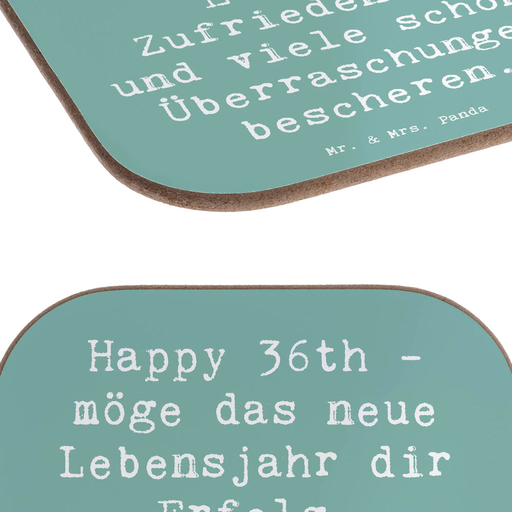 Square coaster Saying Happy 36th - möge das neue Lebensjahr dir Erfolg, Zufriedenheit und viele schöne Überraschungen bescheren. Tassen Untersetzer, Untersetzer für Gläser, Glasuntersetzer, Getränkeuntersetzer, Untersetzer, Untersetzer aus Holz, Untersetzer Gläser, Untersetzer Design, Korkuntersetzer, Bierdeckel, Holzuntersetzer, Untersetzer Holz, Geburtstag, Geburtstagsgeschenk, Geschenk