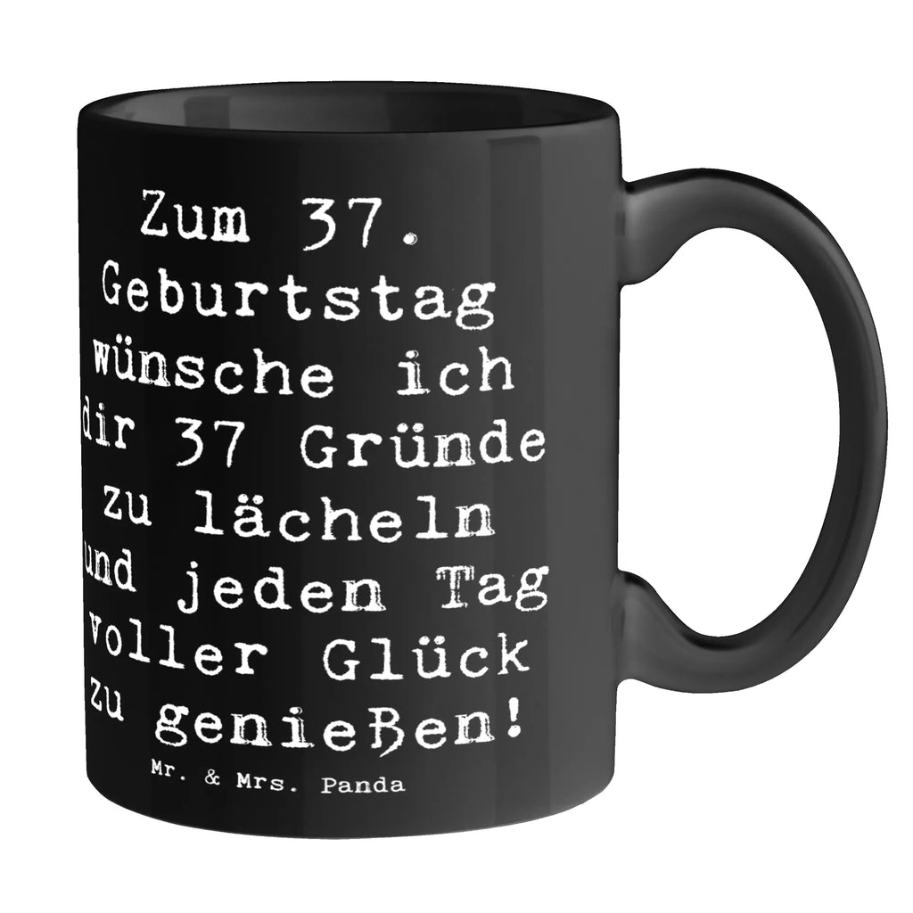 Tasse Spruch 37. Geburtstag Glücksmomente Tasse mit Zitaten, Bürotasse, Kaffeetasse, Keramiktasse, Teetasse, Tasse, Tasse mit Motiven, Porzellantasse, Geschenktasse, Geburtstag, Geburtstagsgeschenk, Geschenk