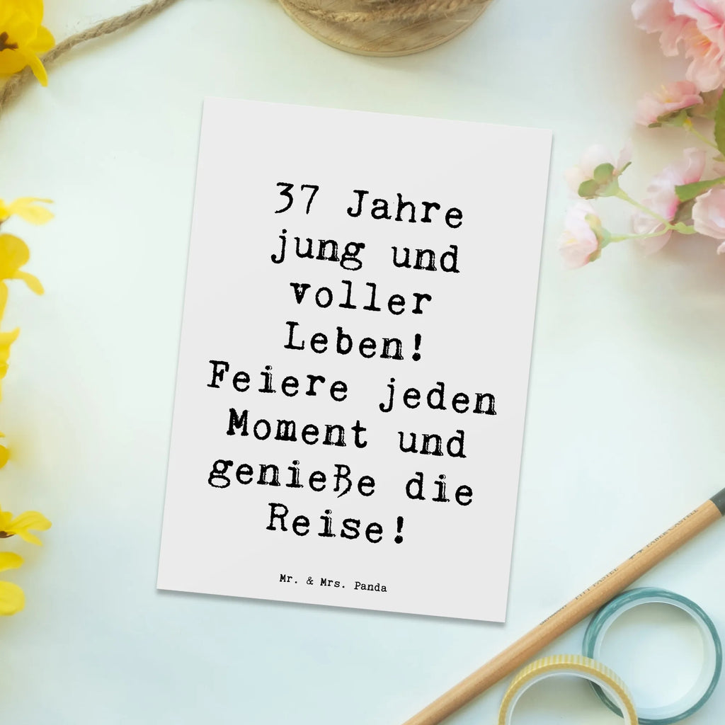 Postkarte Spruch 37. Geburtstag Lebensfreude Geschenkkarte, Einladung Geburtstag, Einladungskarte, Einladung, Geburtstagskarte, Ansichtskarten, Einladungskarten Geburtstag, Postkarte, Grußkarte, Karte, Ansichtskarte, Dankeskarte, Geburtstag, Geburtstagsgeschenk, Geschenk