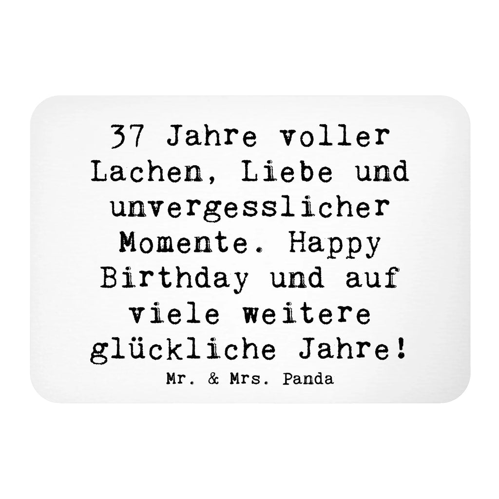 Magnet Spruch 37. Geburtstag Souvenir Magnet, Kühlschrank Dekoration, Notiz Magnet, Kühlschrankmagnet, Motivmagnete, Pinnwandmagnet, Whiteboard Magnet, Dekomagnet, Geburtstag, Geburtstagsgeschenk, Geschenk