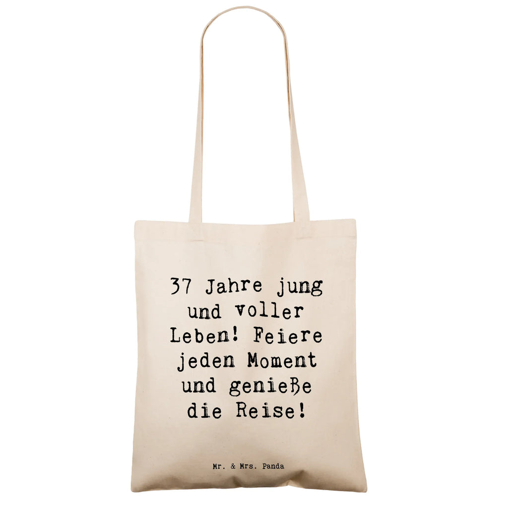 Tragetasche Spruch 37. Geburtstag Lebensfreude Beuteltasche, Beutel, Einkaufstasche, Jutebeutel, Stoffbeutel, Tasche, Shopper, Umhängetasche, Strandtasche, Schultertasche, Stofftasche, Tragetasche, Badetasche, Jutetasche, Einkaufstüte, Laptoptasche, Geburtstag, Geburtstagsgeschenk, Geschenk