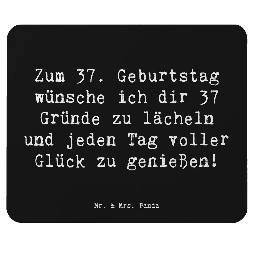 Mouse mat Saying Zum 37. Geburtstag wünsche ich dir 37 Gründe zu lächeln und jeden Tag voller Glück zu genießen! PC Zubehör, Computer zubehör, Einzigartiges Mauspad, Mousepad, Mauspad, Mauspad Büro, Arbeitszimmer, Mausunterlage, Büroausstattung, Designer Mauspad, Geburtstag, Geburtstagsgeschenk, Geschenk