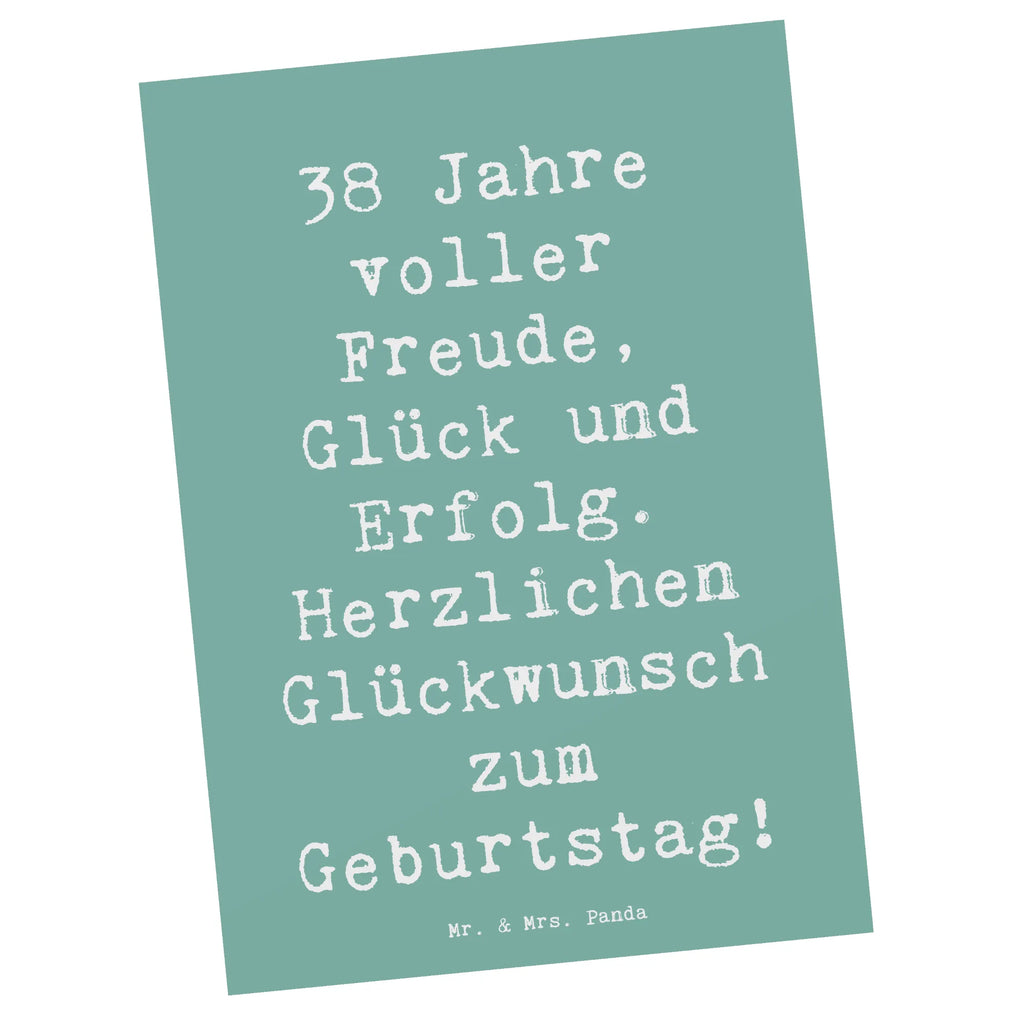 Postkarte Spruch 38. Geburtstag Freude Geburtstagskarte, Dankeskarte, Einladung, Einladungskarte, Einladungskarten Geburtstag, Ansichtskarten, Grußkarte, Karte, Ansichtskarte, Geschenkkarte, Einladung Geburtstag, Postkarte, Geburtstag, Geburtstagsgeschenk, Geschenk