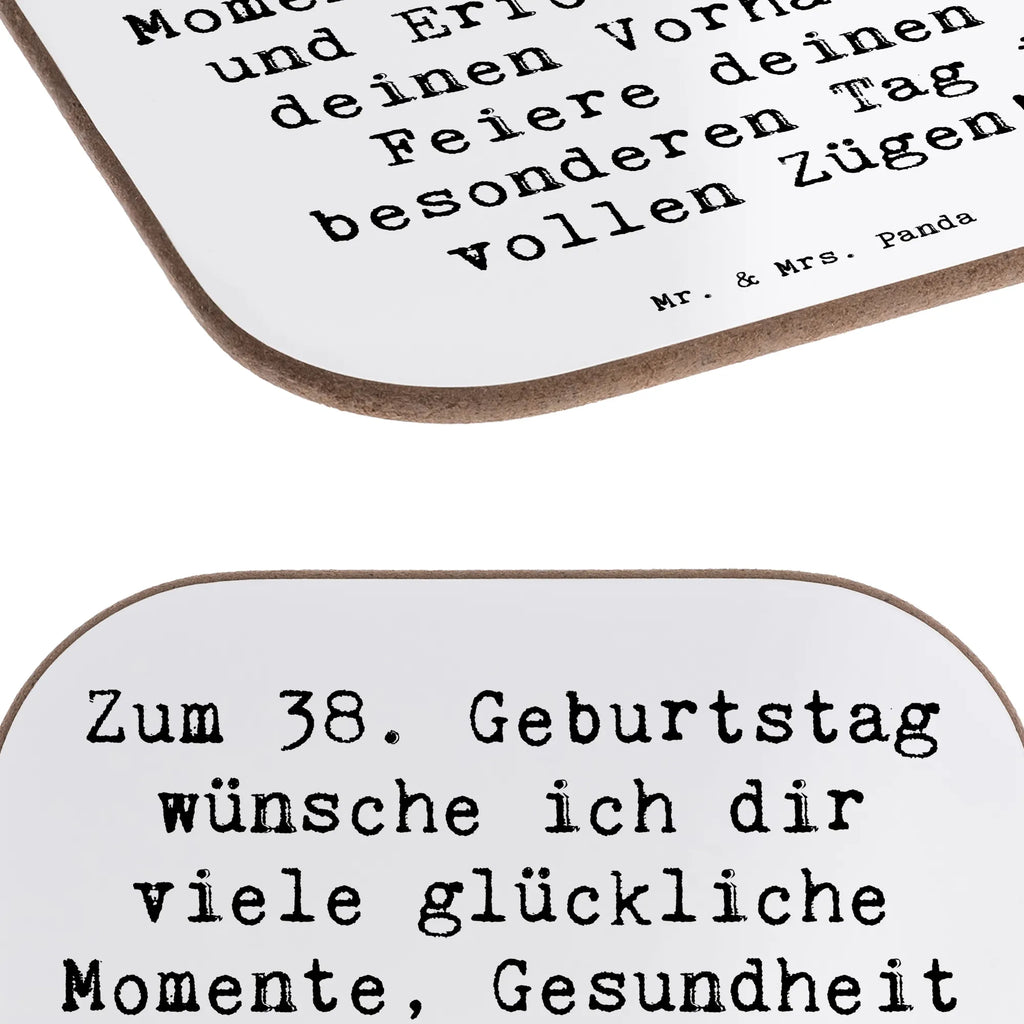 Square coaster Saying Zum 38. Geburtstag wünsche ich dir viele glückliche Momente, Gesundheit und Erfolg in all deinen Vorhaben. Feiere deinen besonderen Tag in vollen Zügen! Tassen Untersetzer, Untersetzer für Gläser, Untersetzer Holz, Korkuntersetzer, Glasuntersetzer, Untersetzer, Holzuntersetzer, Getränkeuntersetzer, Bierdeckel, Untersetzer aus Holz, Untersetzer Design, Untersetzer Gläser, Geburtstag, Geburtstagsgeschenk, Geschenk