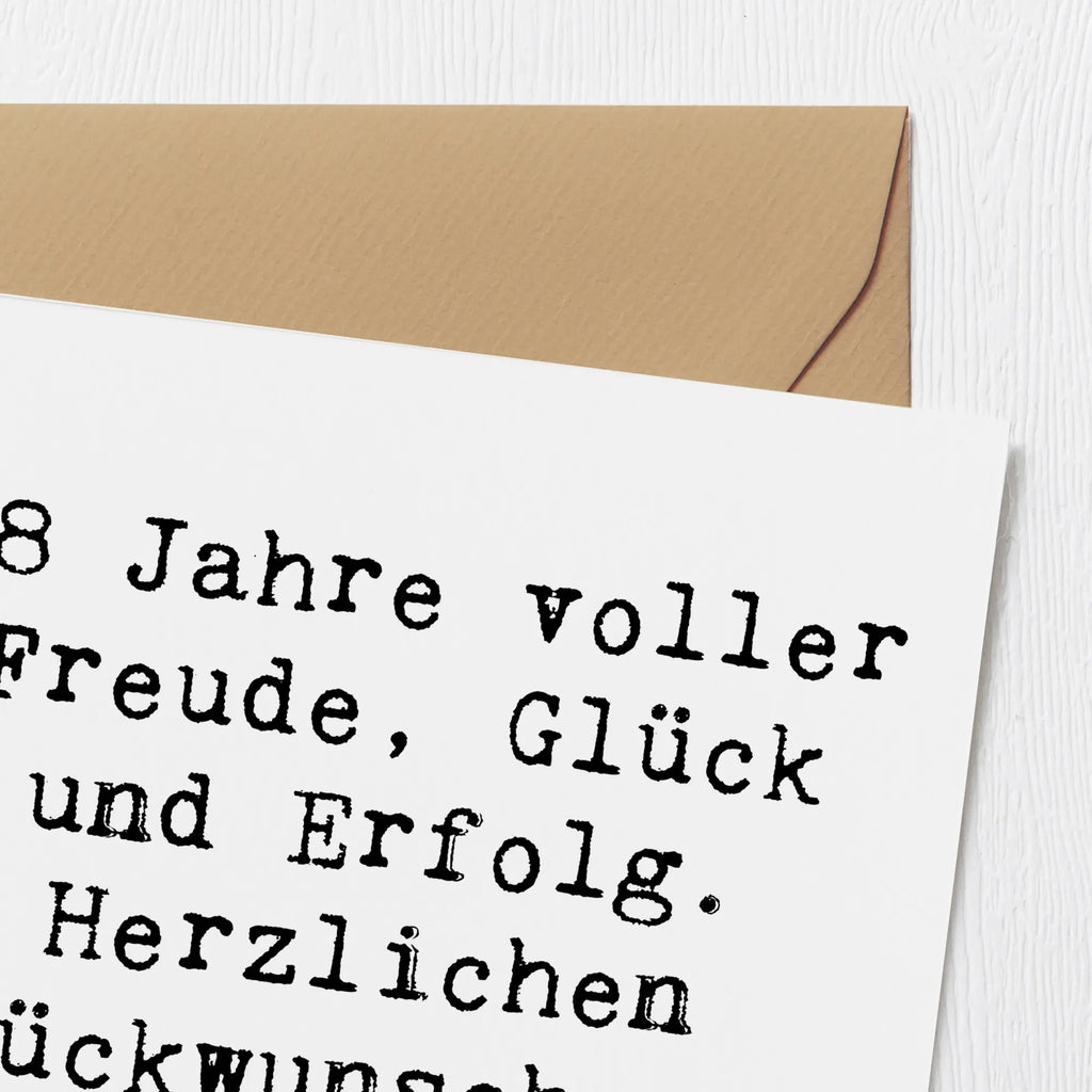 Deluxe Card Saying 38 Jahre voller Freude, Glück und Erfolg. Herzlichen Glückwunsch zum Geburtstag! Geburtstagskarte, Grußkarte, Karte, Klappkarte, Hochwertige Klappkarte, Hochzeitskarte, Hochwertige Grußkarte, Glückwunschkarte, Einladungskarte, Geburtstag, Geburtstagsgeschenk, Geschenk