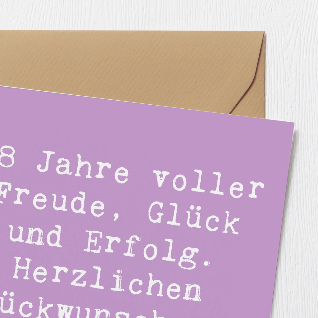 Deluxe Card Saying 38 Jahre voller Freude, Glück und Erfolg. Herzlichen Glückwunsch zum Geburtstag! Geburtstagskarte, Grußkarte, Karte, Klappkarte, Hochwertige Klappkarte, Hochzeitskarte, Hochwertige Grußkarte, Glückwunschkarte, Einladungskarte, Geburtstag, Geburtstagsgeschenk, Geschenk