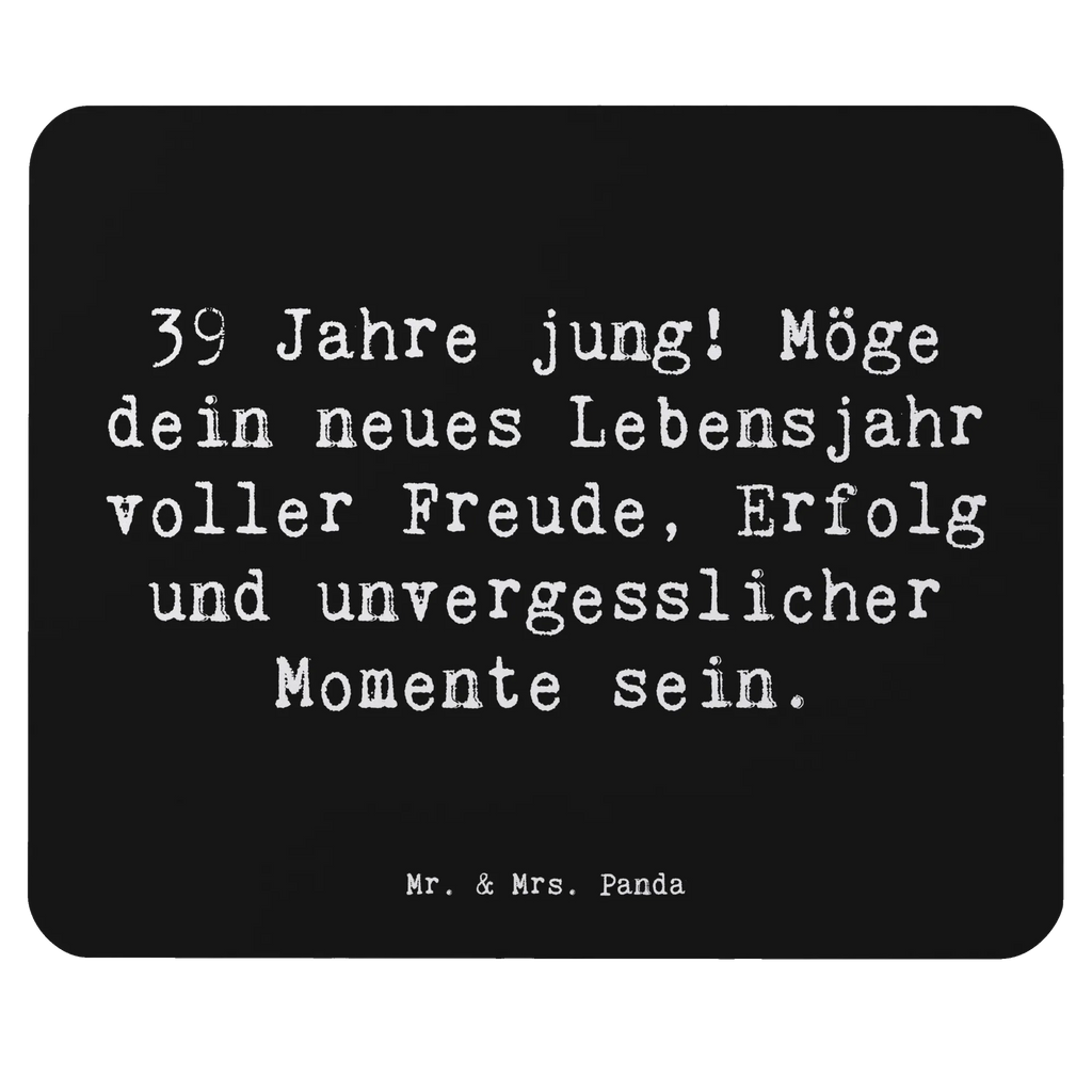 Mauspad Spruch 39. Geburtstag Freude Mausunterlage, Arbeitszimmer, Mauspad Büro, Büroausstattung, Mauspad, Mousepad, PC Zubehör, Designer Mauspad, Computer zubehör, Einzigartiges Mauspad, Geburtstag, Geburtstagsgeschenk, Geschenk