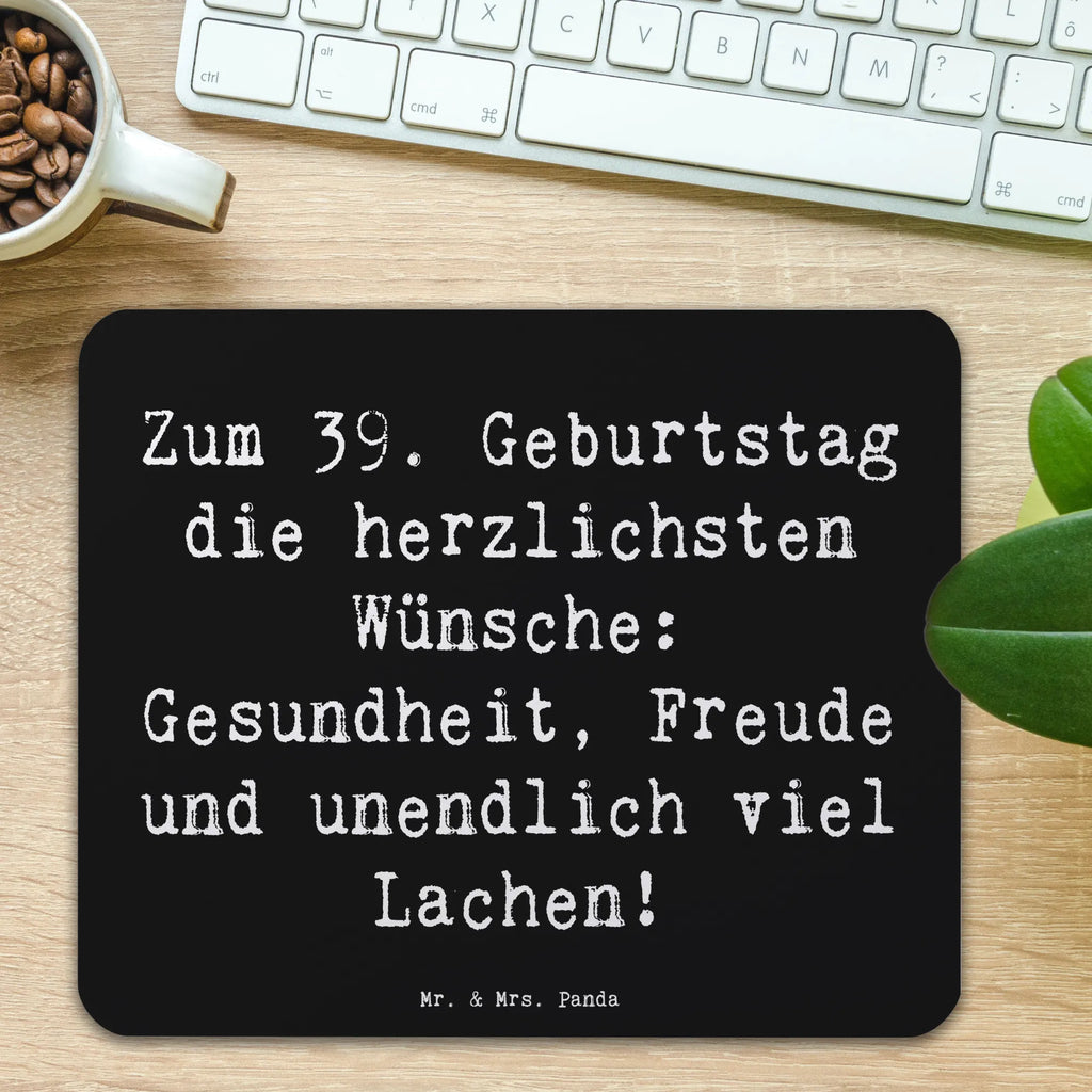 Mauspad Spruch 39. Geburtstag Wünsche Mousepad, Arbeitszimmer, Einzigartiges Mauspad, Computer zubehör, Mausunterlage, Mauspad Büro, Büroausstattung, Mauspad, PC Zubehör, Designer Mauspad, Geburtstag, Geburtstagsgeschenk, Geschenk