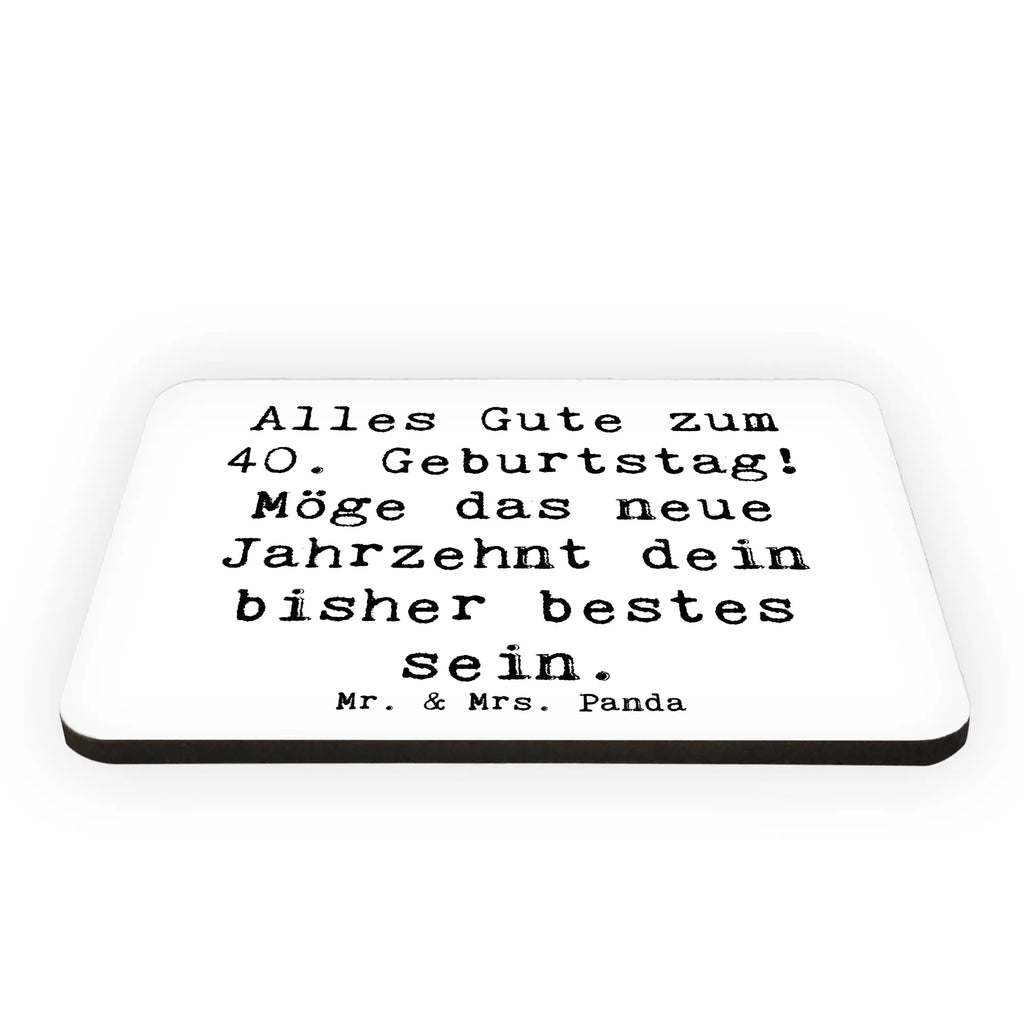 Magnet Spruch 40. Geburtstag Alles Gute Motivmagnete, Dekomagnet, Notiz Magnet, Souvenir Magnet, Whiteboard Magnet, Kühlschrank Dekoration, Kühlschrankmagnet, Pinnwandmagnet, Geburtstag, Geburtstagsgeschenk, Geschenk