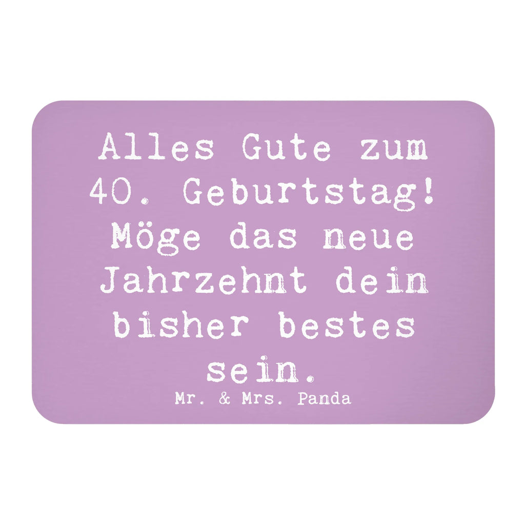 Magnet Spruch 40. Geburtstag Alles Gute Motivmagnete, Dekomagnet, Notiz Magnet, Souvenir Magnet, Whiteboard Magnet, Kühlschrank Dekoration, Kühlschrankmagnet, Pinnwandmagnet, Geburtstag, Geburtstagsgeschenk, Geschenk