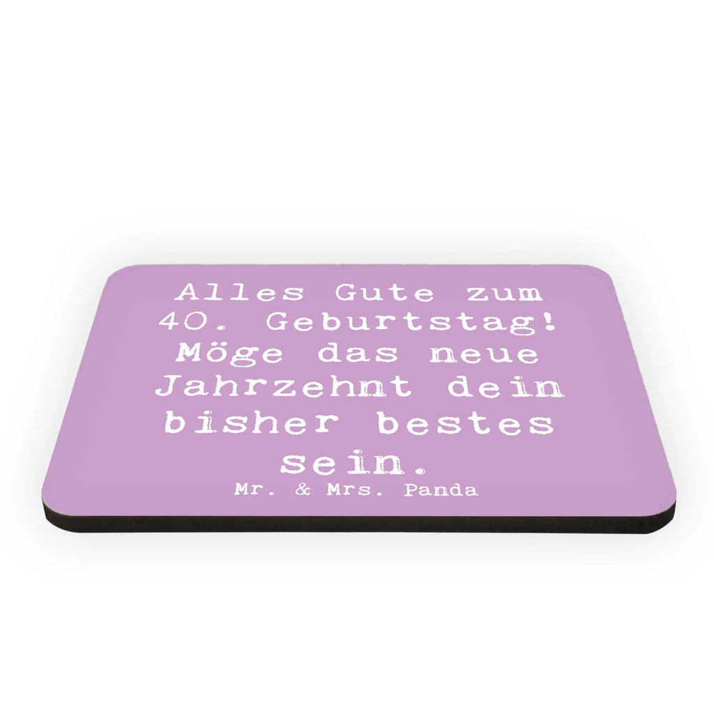 Magnet Spruch 40. Geburtstag Alles Gute Motivmagnete, Dekomagnet, Notiz Magnet, Souvenir Magnet, Whiteboard Magnet, Kühlschrank Dekoration, Kühlschrankmagnet, Pinnwandmagnet, Geburtstag, Geburtstagsgeschenk, Geschenk