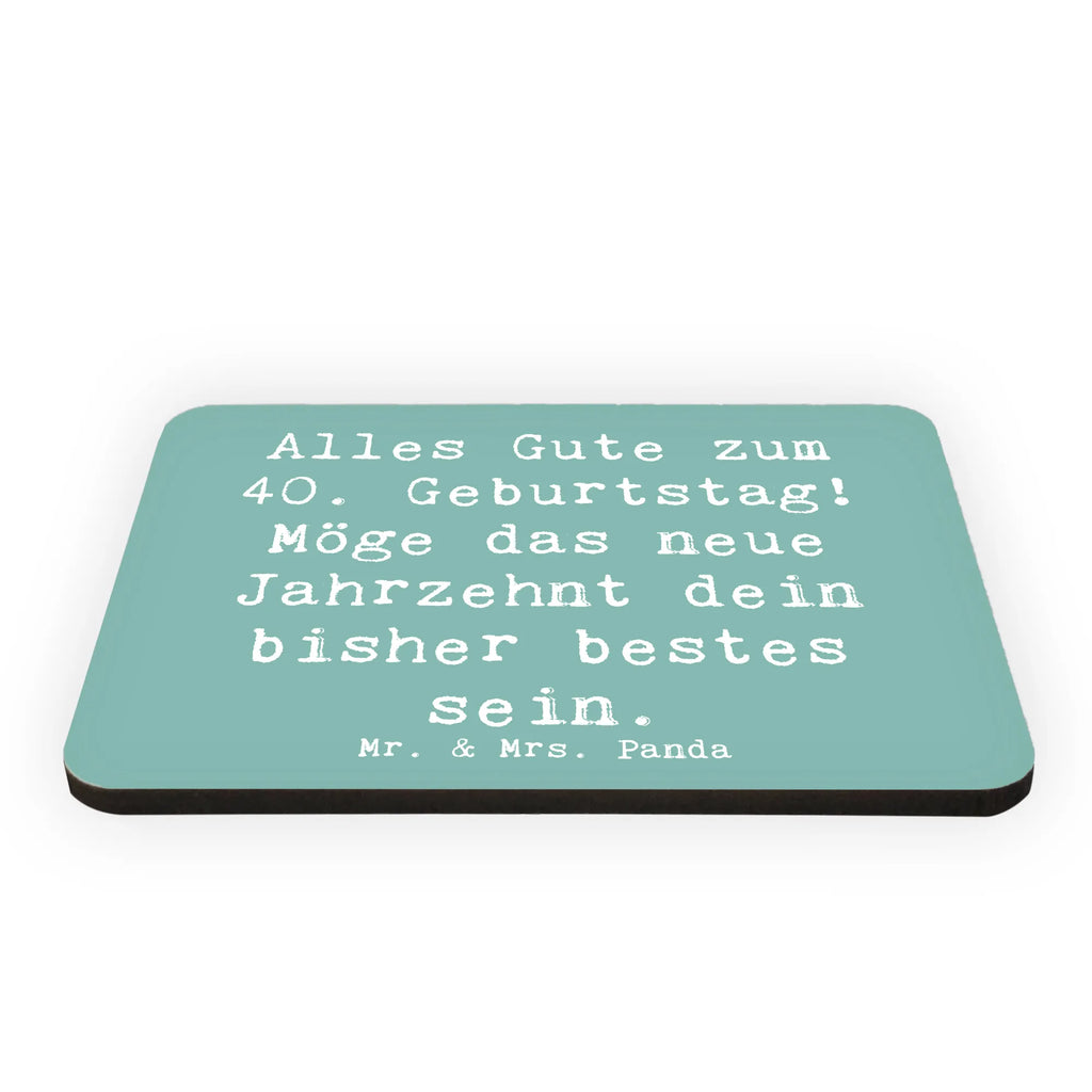 Magnet Spruch 40. Geburtstag Alles Gute Motivmagnete, Dekomagnet, Notiz Magnet, Souvenir Magnet, Whiteboard Magnet, Kühlschrank Dekoration, Kühlschrankmagnet, Pinnwandmagnet, Geburtstag, Geburtstagsgeschenk, Geschenk
