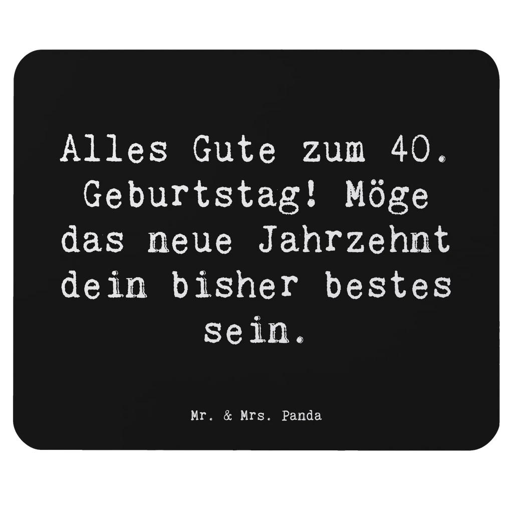 Mauspad Spruch 40. Geburtstag Alles Gute Arbeitszimmer, Designer Mauspad, PC Zubehör, Mauspad Büro, Einzigartiges Mauspad, Büroausstattung, Mousepad, Mauspad, Computer zubehör, Mausunterlage, Geburtstag, Geburtstagsgeschenk, Geschenk
