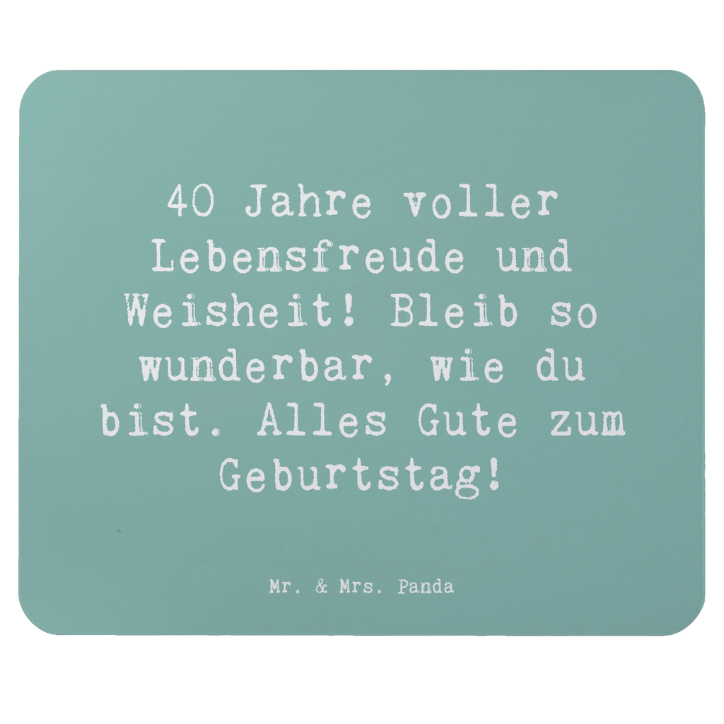 Mauspad Spruch 40. Geburtstag Freude Büroausstattung, Arbeitszimmer, Mauspad, Mauspad Büro, Computer zubehör, Mousepad, Einzigartiges Mauspad, Designer Mauspad, Mausunterlage, PC Zubehör, Geburtstag, Geburtstagsgeschenk, Geschenk