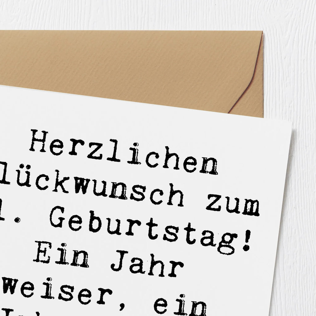 Deluxe Card Saying Herzlichen Glückwunsch zum 41. Geburtstag! Ein Jahr weiser, ein Jahr voller Möglichkeiten. Klappkarte, Hochzeitskarte, Hochwertige Grußkarte, Glückwunschkarte, Grußkarte, Karte, Geburtstagskarte, Einladungskarte, Hochwertige Klappkarte, Geburtstag, Geburtstagsgeschenk, Geschenk