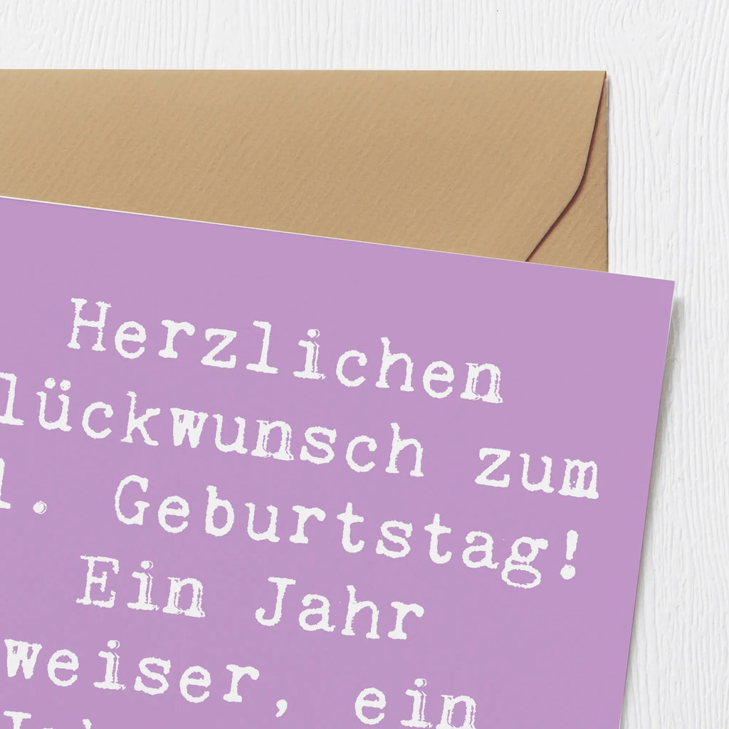 Deluxe Card Saying Herzlichen Glückwunsch zum 41. Geburtstag! Ein Jahr weiser, ein Jahr voller Möglichkeiten. Klappkarte, Hochzeitskarte, Hochwertige Grußkarte, Glückwunschkarte, Grußkarte, Karte, Geburtstagskarte, Einladungskarte, Hochwertige Klappkarte, Geburtstag, Geburtstagsgeschenk, Geschenk