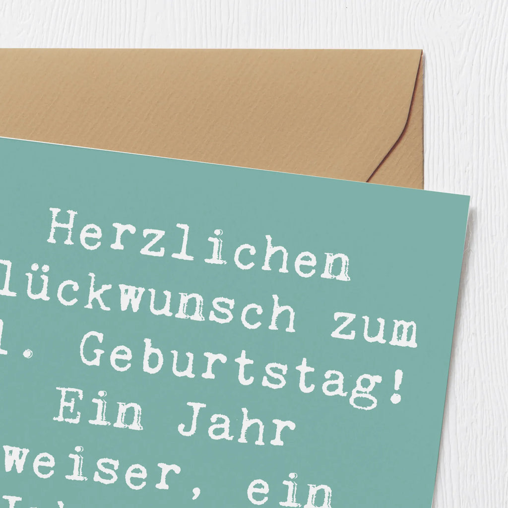 Deluxe Card Saying Herzlichen Glückwunsch zum 41. Geburtstag! Ein Jahr weiser, ein Jahr voller Möglichkeiten. Klappkarte, Hochzeitskarte, Hochwertige Grußkarte, Glückwunschkarte, Grußkarte, Karte, Geburtstagskarte, Einladungskarte, Hochwertige Klappkarte, Geburtstag, Geburtstagsgeschenk, Geschenk