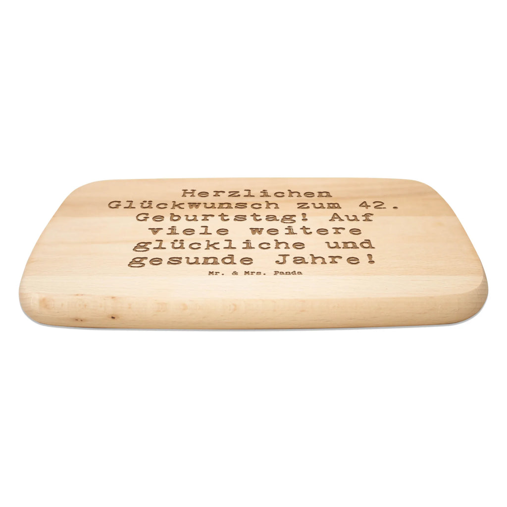 Frühstücksbrett Spruch 42. Geburtstag Glückwunsch Frühstücksbrett, Schneidebrett, Holzbrett, Küchenbrett, Frühstücksbrettchen, Schneidebrett Holz, Geburtstag, Geburtstagsgeschenk, Geschenk