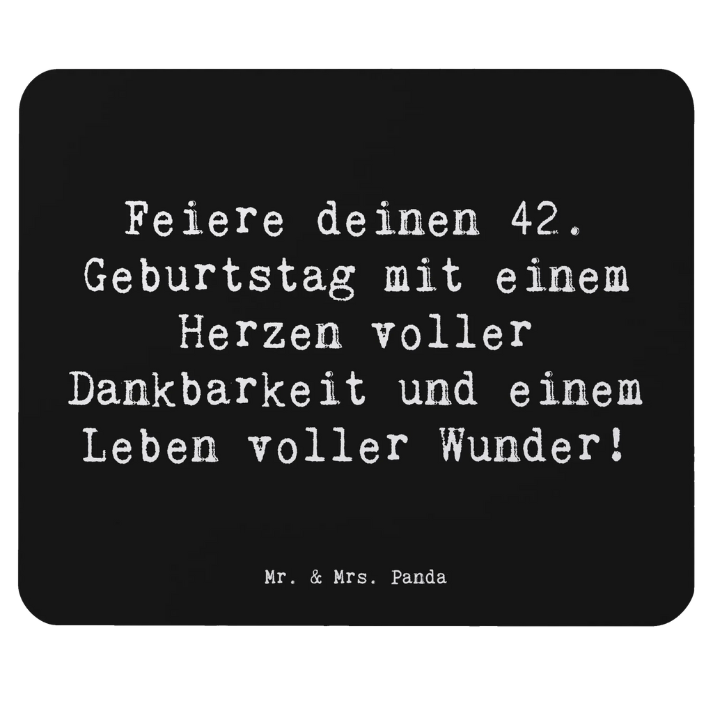 Mauspad Spruch 42. Geburtstag Wunder Arbeitszimmer, Einzigartiges Mauspad, Mausunterlage, Computer zubehör, Mauspad, Designer Mauspad, PC Zubehör, Mauspad Büro, Mousepad, Büroausstattung, Geburtstag, Geburtstagsgeschenk, Geschenk