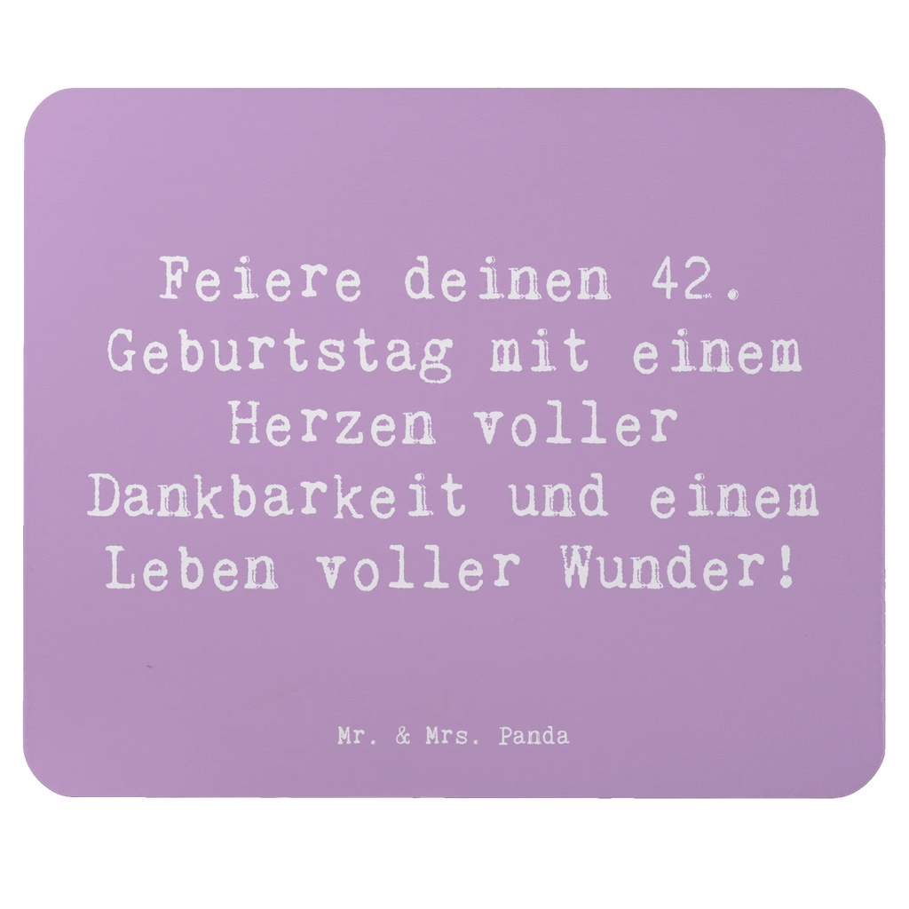 Mauspad Spruch 42. Geburtstag Wunder Arbeitszimmer, Einzigartiges Mauspad, Mausunterlage, Computer zubehör, Mauspad, Designer Mauspad, PC Zubehör, Mauspad Büro, Mousepad, Büroausstattung, Geburtstag, Geburtstagsgeschenk, Geschenk