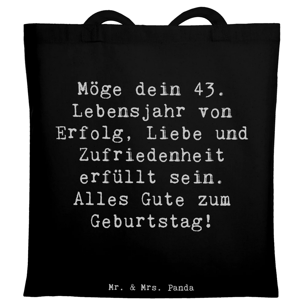 Tragetasche Spruch 43. Geburtstag Glück henkeltasche baumwolle, baumwoll shopper, Baumwolltasche, freizeitbeutel, Unitasche, tragetasche baumwolle, Büchertasche, Uni Tasche, einkaufstasche baumwolle, Schultertasche, Einkaufstasche, totebag, Tragetasche, Shopping Tasche, Laptoptasche, Alltagstasche, textiltasche, einkaufsshopper, Tüte, campus tasche, Schultasche, Baumwollbeutel, schultertasche baumwolle, canvas tasche, Strandtasche, Freizeittasche, Einkaufsbeutel, textilbeutel, umhängetasche baumwolle, Henkeltasche, stoff shopper, Umhängetasche, Einkaufstüte, Jutebeutel, Stofftasche, umhängebeutel, Beutel, schulterbeutel, dokumententasche, tragbeutel, universaltasche, Schulbeutel, Shopper, Tote Bag, Jutetasche, studententasche, Tasche, Stoffbeutel, Geschenk, Geburtstag, Geburtstagsgeschenk