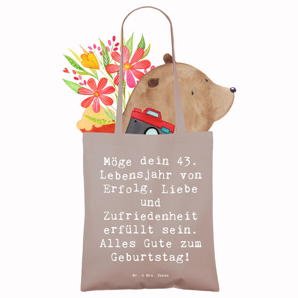 Tragetasche Spruch 43. Geburtstag Glück henkeltasche baumwolle, baumwoll shopper, Baumwolltasche, freizeitbeutel, Unitasche, tragetasche baumwolle, Büchertasche, Uni Tasche, einkaufstasche baumwolle, Schultertasche, Einkaufstasche, totebag, Tragetasche, Shopping Tasche, Laptoptasche, Alltagstasche, textiltasche, einkaufsshopper, Tüte, campus tasche, Schultasche, Baumwollbeutel, schultertasche baumwolle, canvas tasche, Strandtasche, Freizeittasche, Einkaufsbeutel, textilbeutel, umhängetasche baumwolle, Henkeltasche, stoff shopper, Umhängetasche, Einkaufstüte, Jutebeutel, Stofftasche, umhängebeutel, Beutel, schulterbeutel, dokumententasche, tragbeutel, universaltasche, Schulbeutel, Shopper, Tote Bag, Jutetasche, studententasche, Tasche, Stoffbeutel, Geschenk, Geburtstag, Geburtstagsgeschenk
