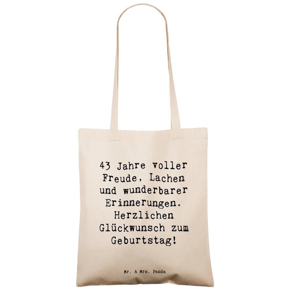 Tragetasche Spruch 43. Geburtstag Freude Uni Tasche, einkaufsshopper, Jutebeutel, schultertasche baumwolle, textiltasche, festivaltasche, baumwoll shopper, tragbeutel, Büchertasche, Einkaufstüte, Stofftasche, schulterbeutel, totebag, canvas tasche, Einkaufstasche, Beutel, festival tasche, dokumententasche, Tüte, tragetasche baumwolle, Schultasche, Unitasche, Shopping Tasche, universaltasche, Tasche, beutel baumwolle, umhängebeutel, Einkaufsbeutel, Baumwollbeutel, studententasche, Shopper, Schultertasche, Baumwoll-Tragetasche, Henkeltasche, Strandtasche, stofftasche baumwolle, Freizeittasche, stoff shopper, einkaufstasche baumwolle, Umhängetasche, tasche baumwolle, Baumwoll-Shopper, henkeltasche baumwolle, Alltagstasche, Jutetasche, Laptoptasche, campus tasche, Stoffbeutel, umhängetasche baumwolle, Stoff-Tragetasche, textilbeutel, Schulbeutel, Baumwolltasche, Tragetasche, Tote Bag, freizeitbeutel, Geburtstag, Geschenk, Geburtstagsgeschenk